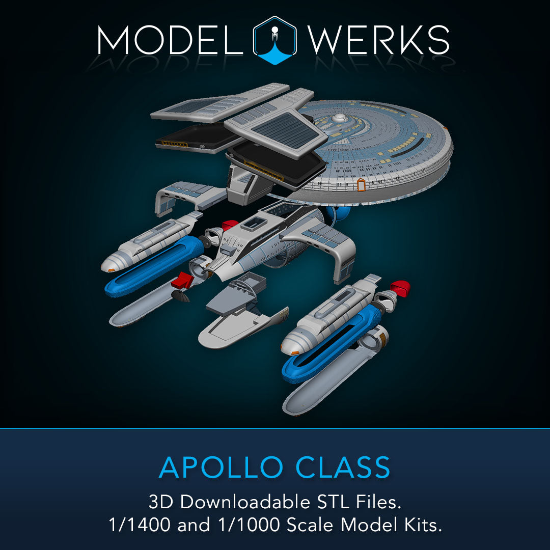 Ambassador Class 1/1000 and 1/1400 Mega-Bundle STL Download