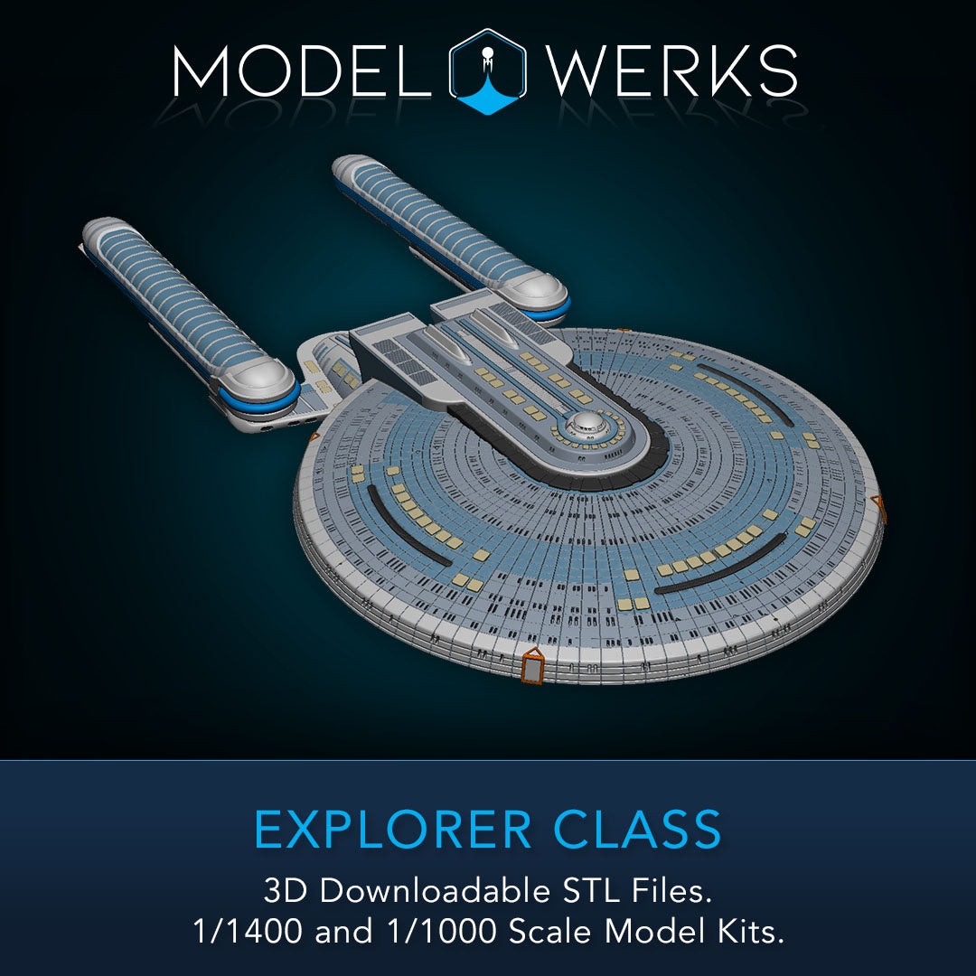 Ambassador Class 1/1000 and 1/1400 Mega-Bundle STL Download