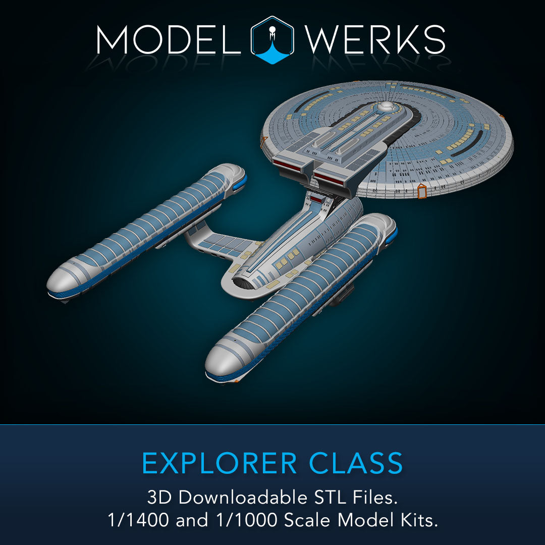 Ambassador Class 1/1000 and 1/1400 Mega-Bundle STL Download