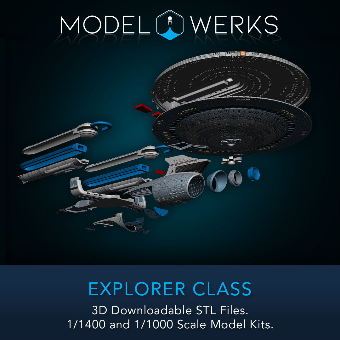 Ambassador Class 1/1000 and 1/1400 Mega-Bundle STL Download