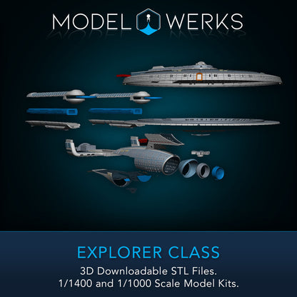 Ambassador Class 1/1000 and 1/1400 Mega-Bundle STL Download