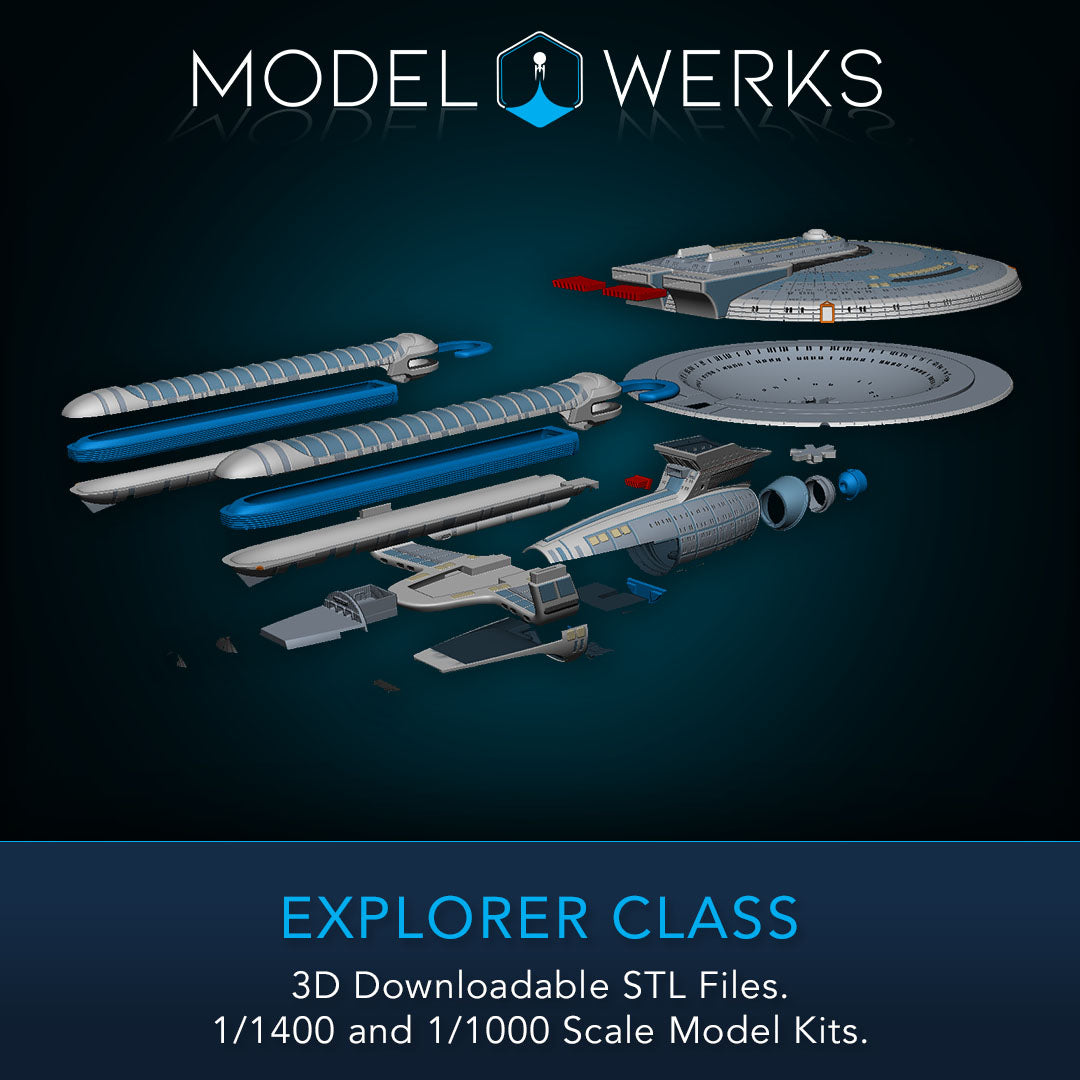 Ambassador Class 1/1000 and 1/1400 Mega-Bundle STL Download