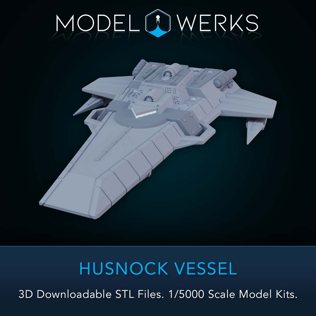 Husnock Vessel STL Files FREE Download