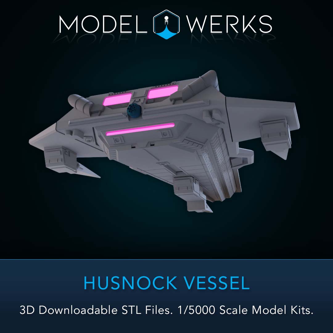 Husnock Vessel STL Files FREE Download
