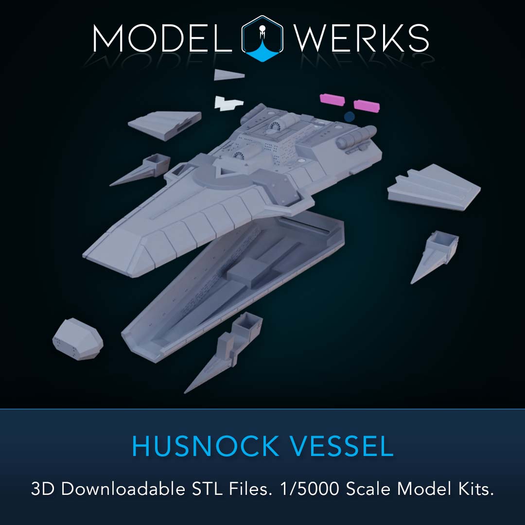 Husnock Vessel STL Files FREE Download
