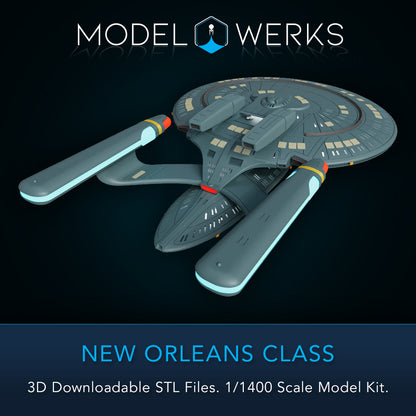 1/1400 New Orleans Class STL File Download