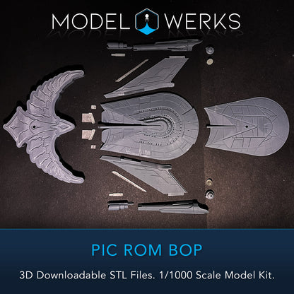 1/1000 PIC ROM BOP Kit STL File Download
