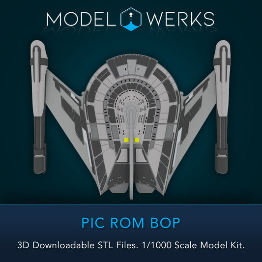 1/1000 PIC ROM BOP Kit STL File Download
