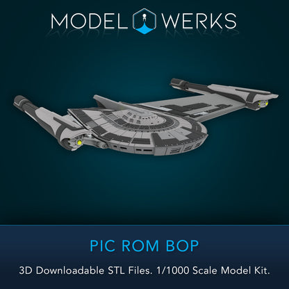 1/1000 PIC ROM BOP Kit STL File Download