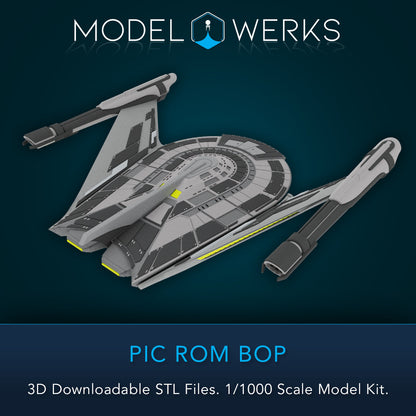 1/1000 PIC ROM BOP Kit STL File Download