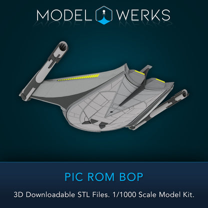 1/1000 PIC ROM BOP Kit STL File Download