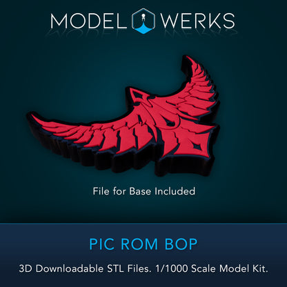 1/1000 PIC ROM BOP Kit STL File Download