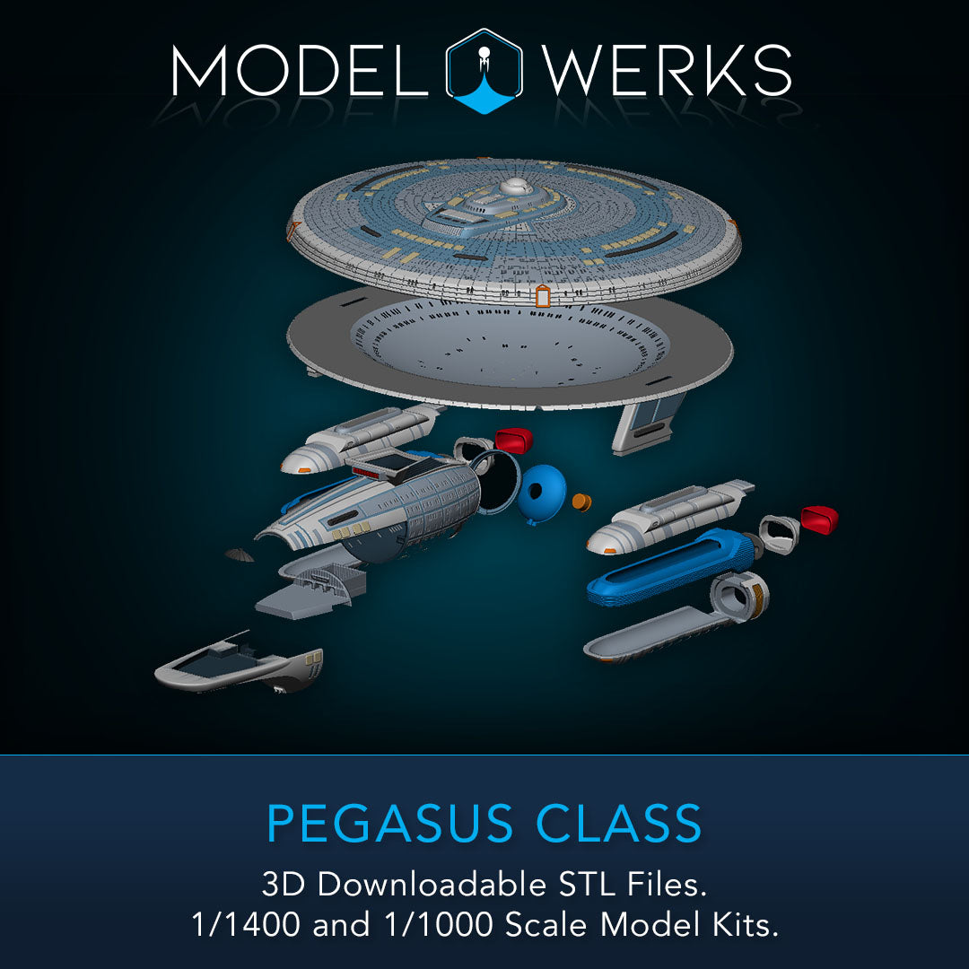 Ambassador Class 1/1000 and 1/1400 Mega-Bundle STL Download