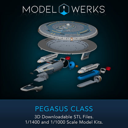 Ambassador Class 1/1000 and 1/1400 Mega-Bundle STL Download