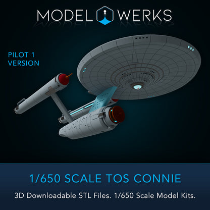 1/650 TOS Connie STL File Download
