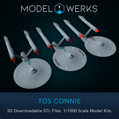 1/1000 TOS Connie STL File Download