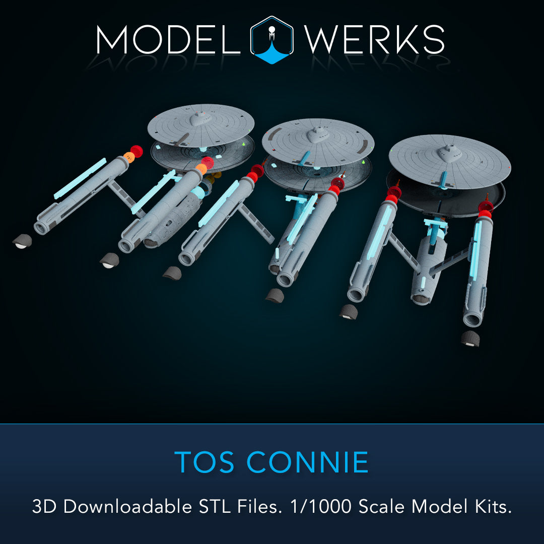 1/1000 TOS Connie STL File Download
