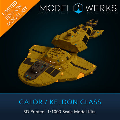 1/000 Galor or Keldon Class Physical 3D Printed Kit