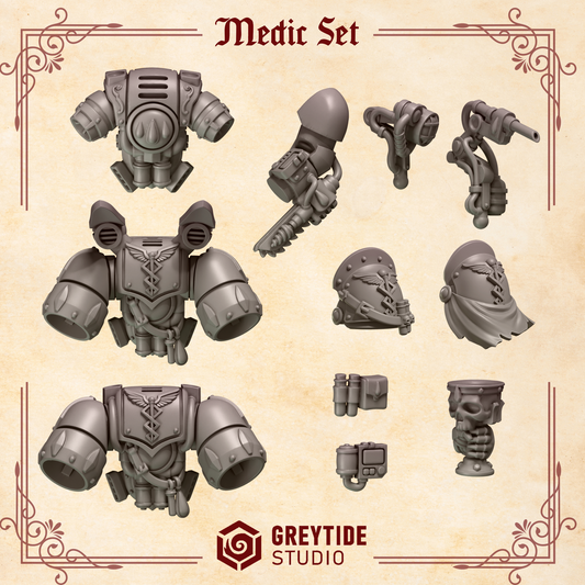 Crimson Lords Medic Upgrade Kit Resin Upgrade Parts product image