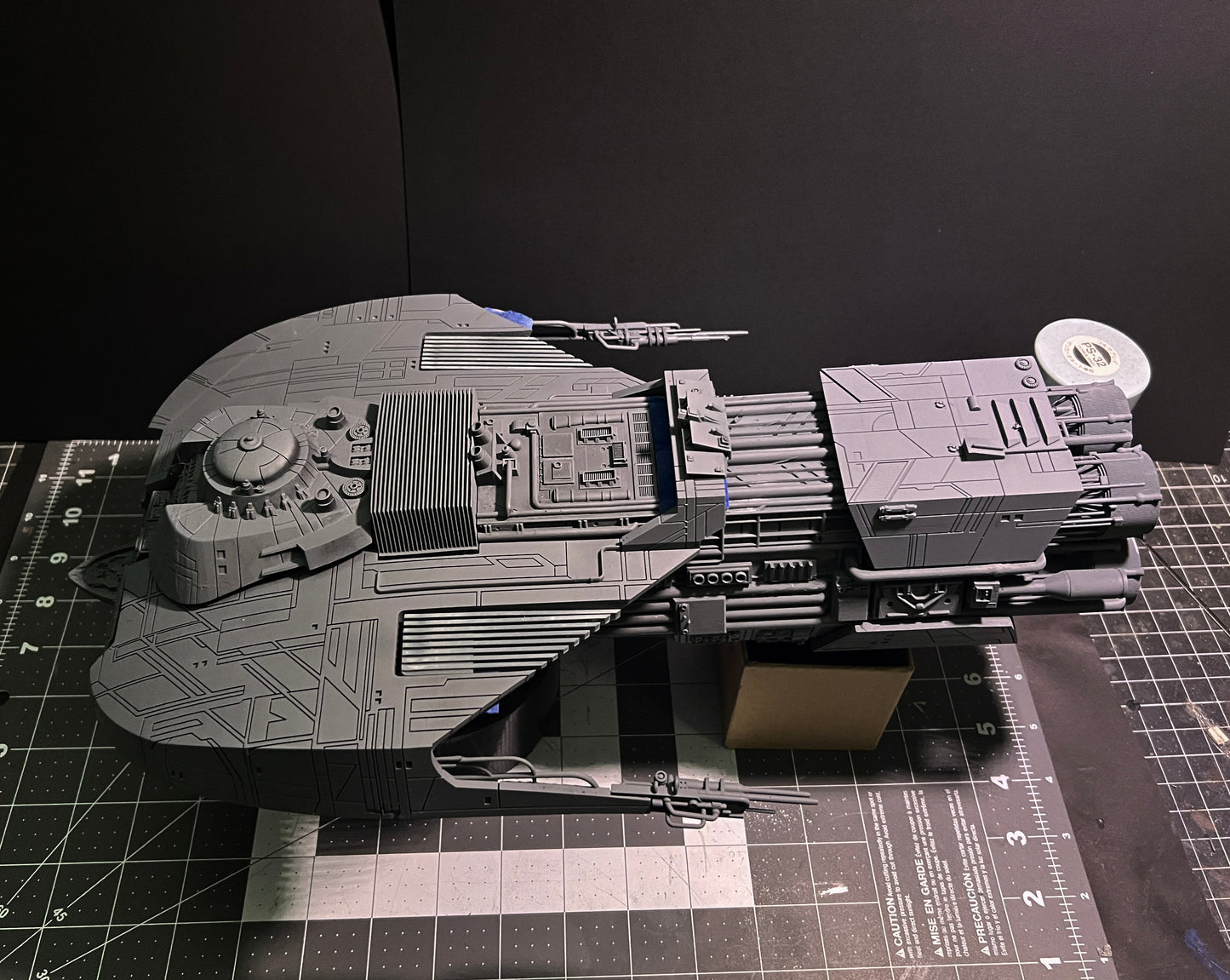Merchantman Freighter Physical 3D Printed Kit