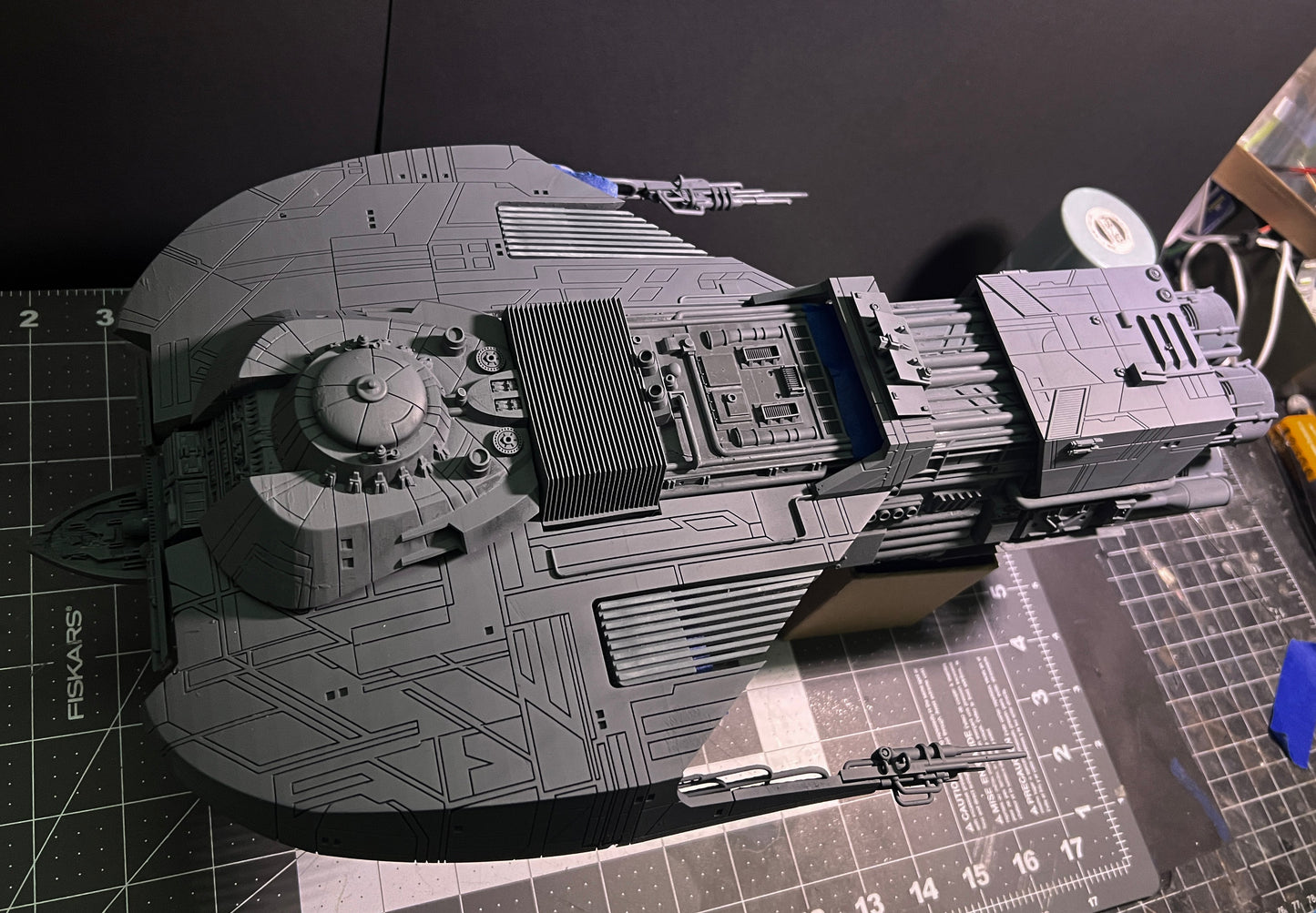 Merchantman Freighter Physical 3D Printed Kit