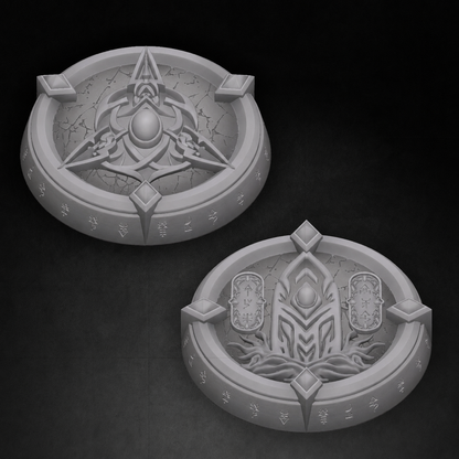 Elderbloom Objective Markers — Physical Resin Set