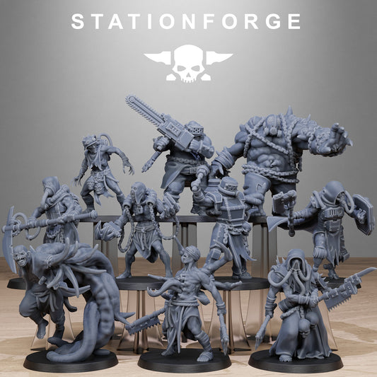 Corrupted Guard Butchers Resin Miniature Figure product image