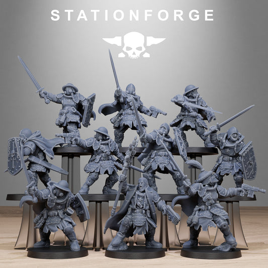 RoyalGuard Bloodwardens Resin Miniature Figure product image