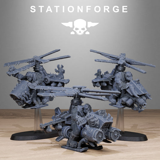 Orkaz Kopters x3 Resin Upgrade Parts product image