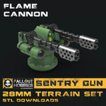 Sentry Gun STL Terrain kit