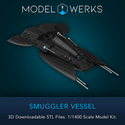 1/1400 Freighter Collection 1 Kit STL File Download