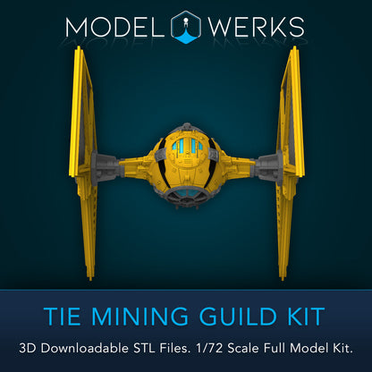 1/72 Scale Tie Mining Guild Kit STL File Download
