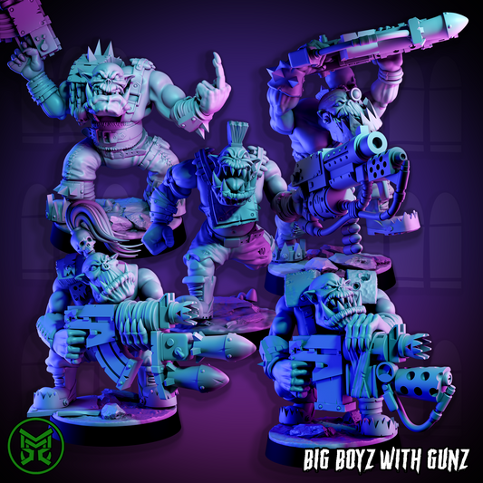 Big Boyz with Gunz Resin Upgrade Parts product image