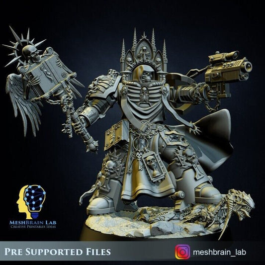 Imperial Marine Custos Dogmatis Resin Miniature Figure product image