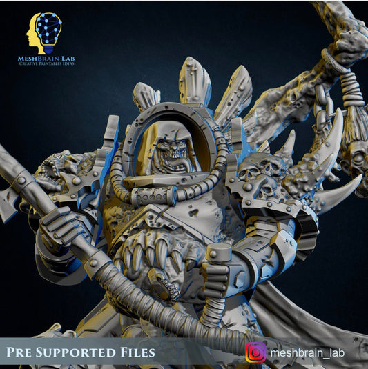 Plague Marine Lord of Pestilence Resin Boss Miniature product image