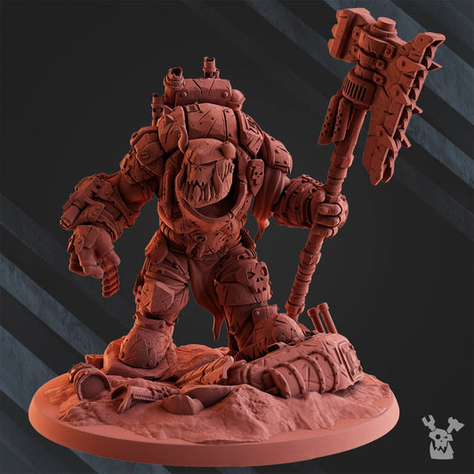 Bull'War Ork Boss Resin Boss Miniature product image