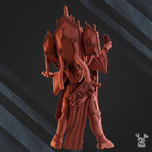 Speaker Sister Resin Miniature Figure - DakkaDakka Miniatures alternate view 2