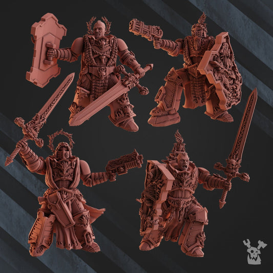 Blade Keepers Resin Upgrade Parts - DakkaDakka Miniatures product image