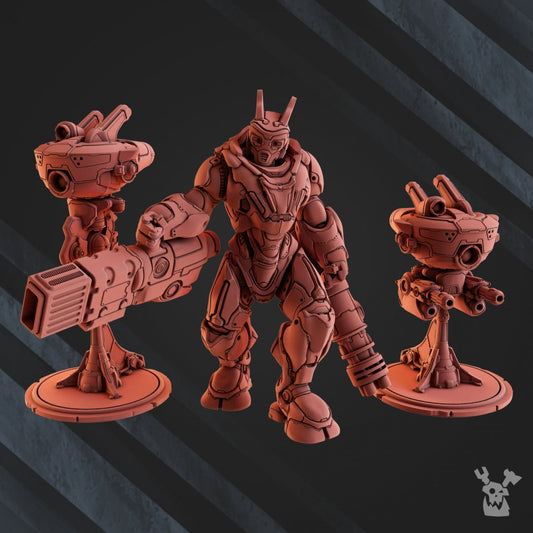 Shock Leader Resin Miniature Figure - DakkaDakka product image