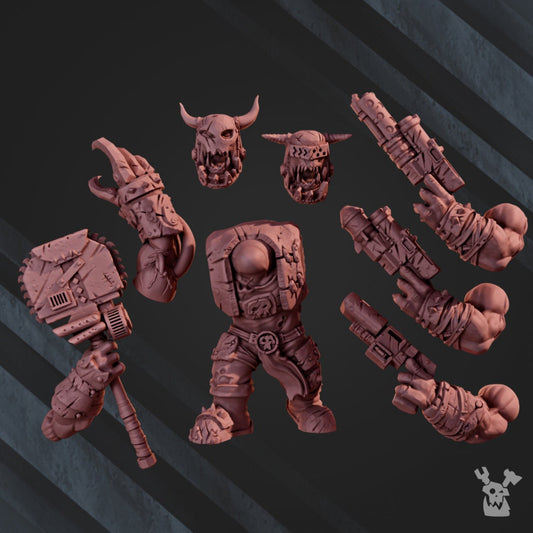 Orc Leader Resin Miniature Figure - DakkaDakka product image