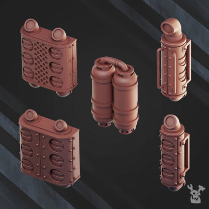 3d Printed Light Stomper Mech by DakkaDakka