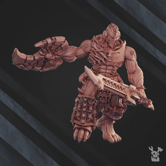 Cursed Bone Shredders Squad x3 Resin Miniatures Set alternate view 2