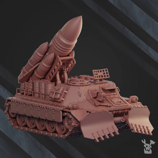 Automated Missile Launcher Resin Miniature Figure - DakkaDakka product image
