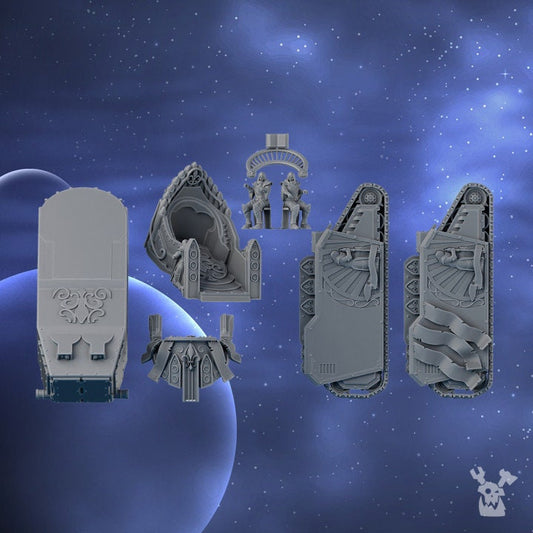 Heavy Preacher Tank Resin Upgrade Parts alternate view 2