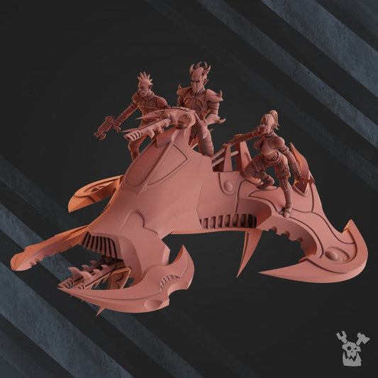Heavy Turbo Bike Resin Upgrade Parts - DakkaDakka product image