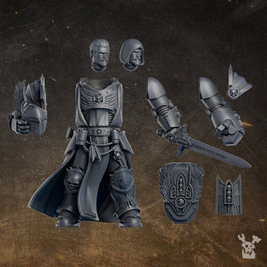 Sir Lancelot Resin Miniature Figure - DakkaDakka alternate view 2