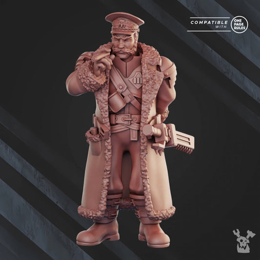 Prosecutor Kustov Resin Miniature Figure - DakkaDakka Miniatures product image