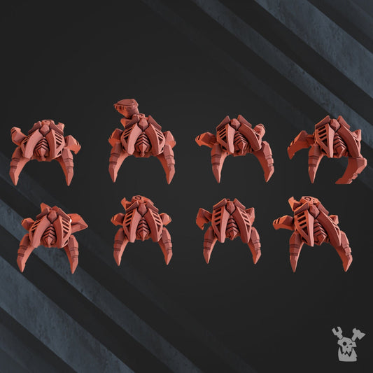 Robot Legions Bot Swarms x3 Resin Upgrade Parts - DakkaDakka alternate view 2