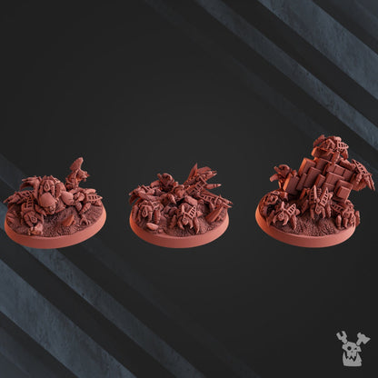 3d Printed Robot Legions Bot Swarms x3 by DakkaDakka Miniatures