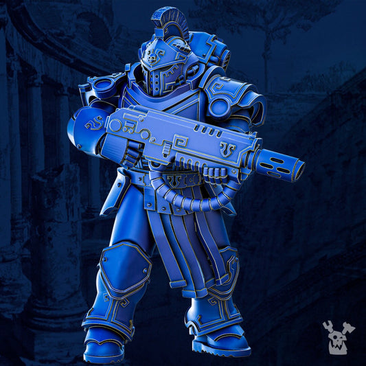 Princeps Cohorte Squad x8 Resin Miniatures Set - DakkaDakka Miniatures alternate view 2